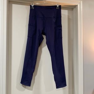 Blue Layer8 Leggings